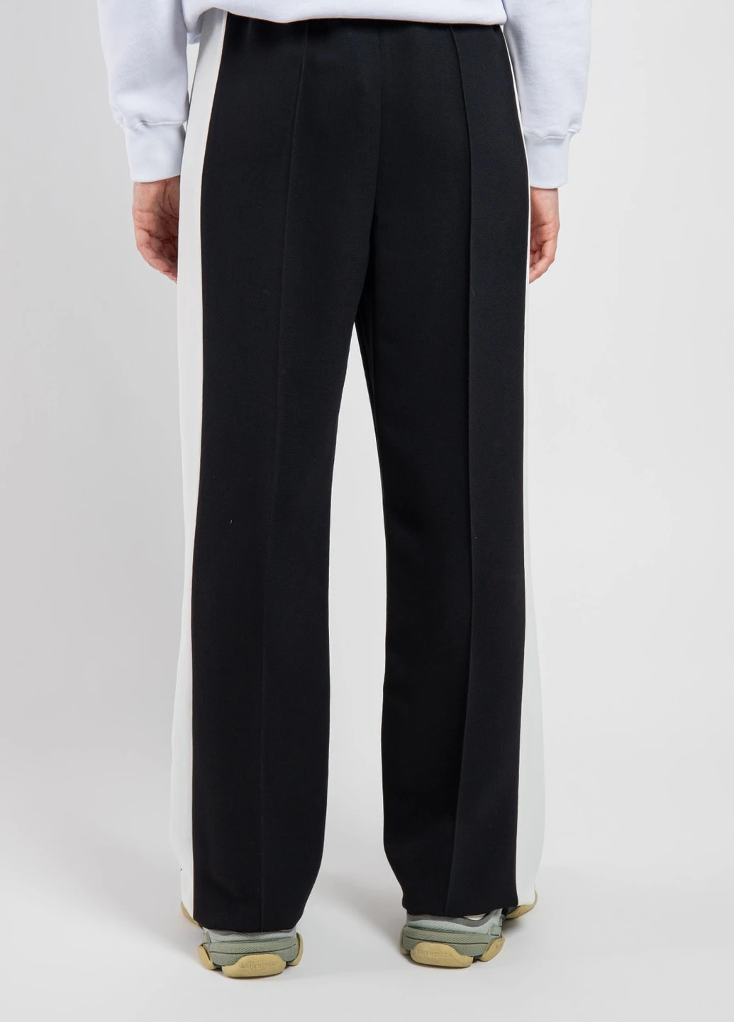 Черные брюки с лампасами MSGM (258685234)