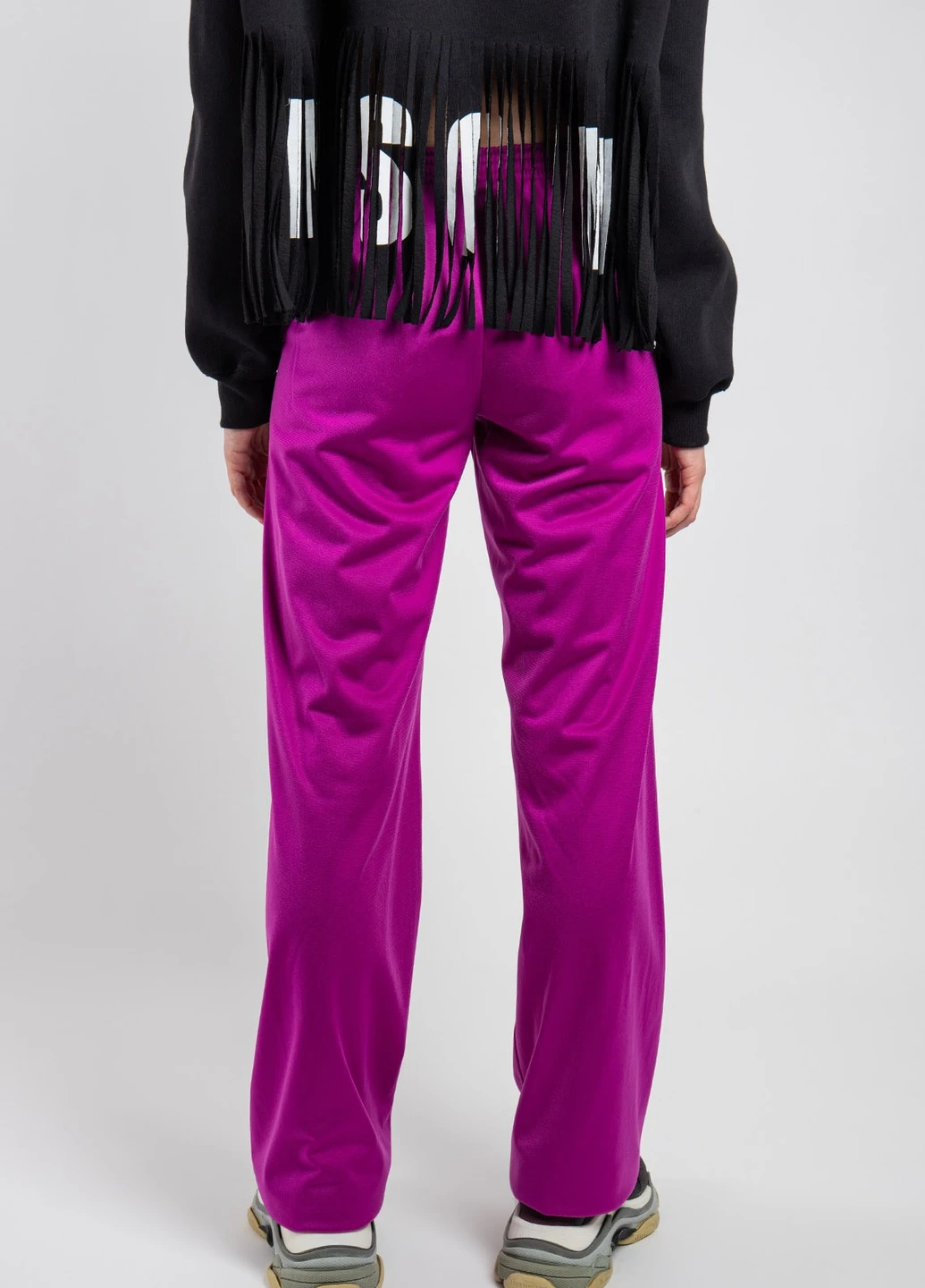 Спортивные брюки цвета фуксии MSGM (258685239)