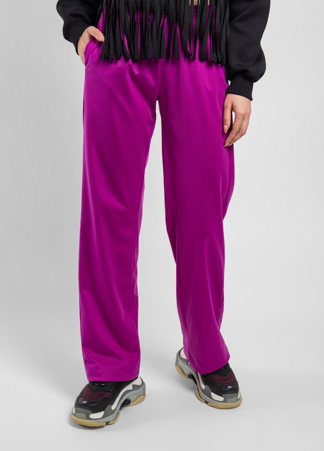 Спортивные брюки цвета фуксии MSGM (258685239)