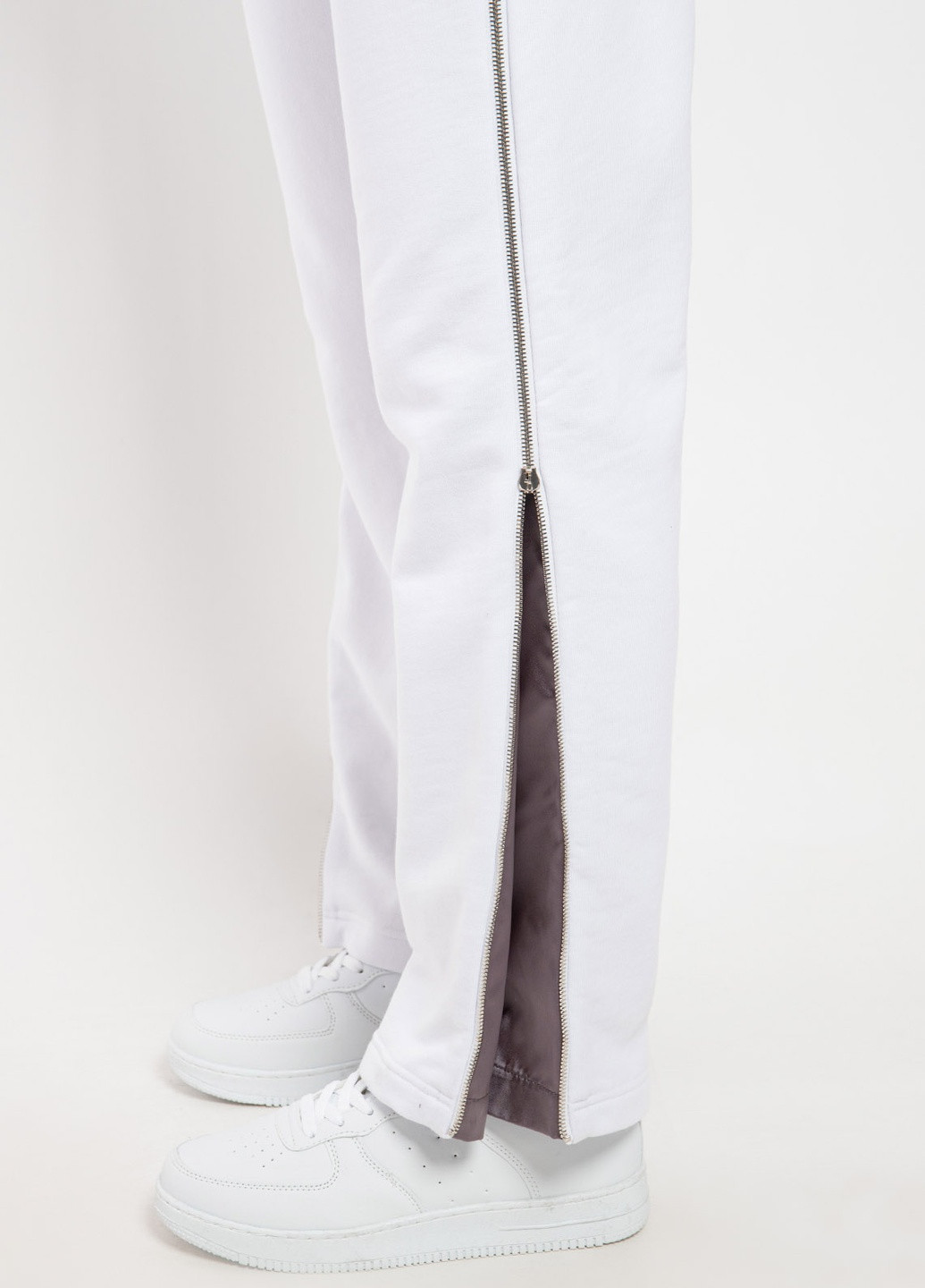 Белые хлопковые спортивные брюки MSGM (258685226)