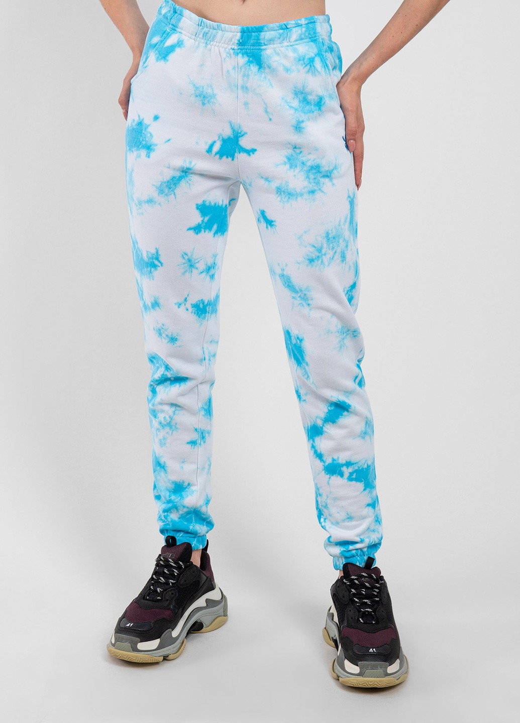 Серые спортивные брюки с карманами Playboy (258685210)