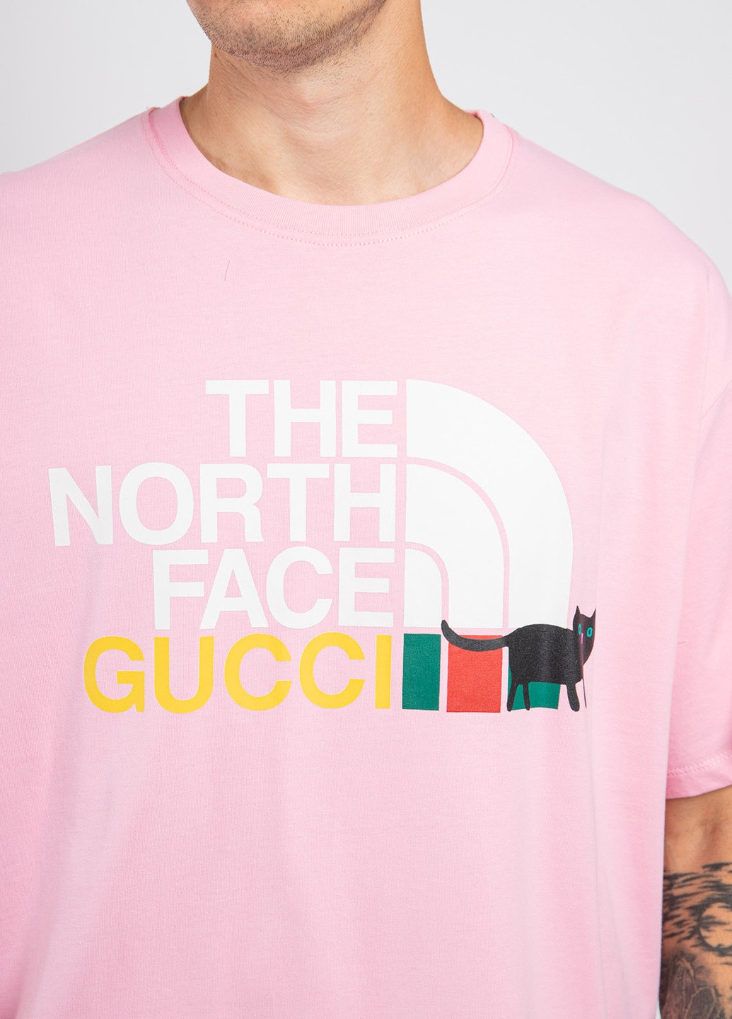 Рожева футболка Gucci