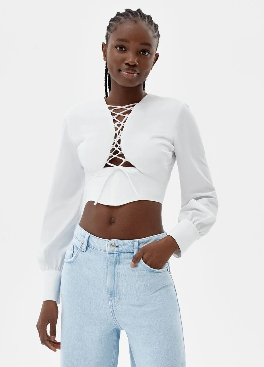 Топ Bershka (258329005)