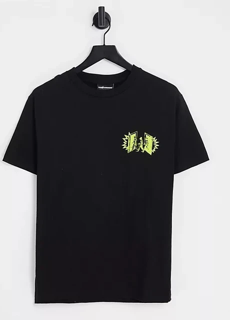 Чорна футболка Asos