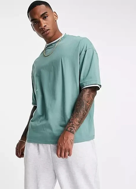 Хакі (оливкова) футболка Asos