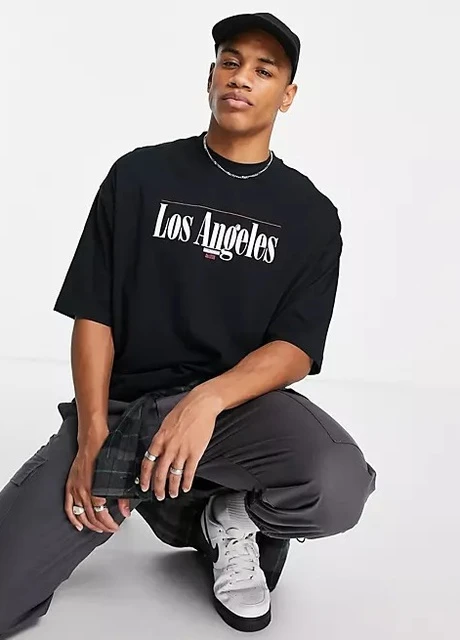 Чорна футболка Asos