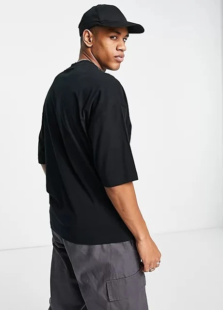 Чорна футболка Asos