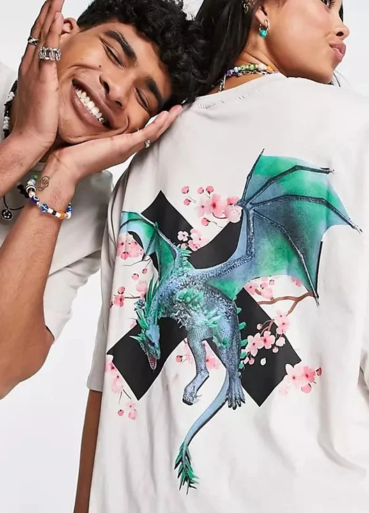 Бежева футболка Asos