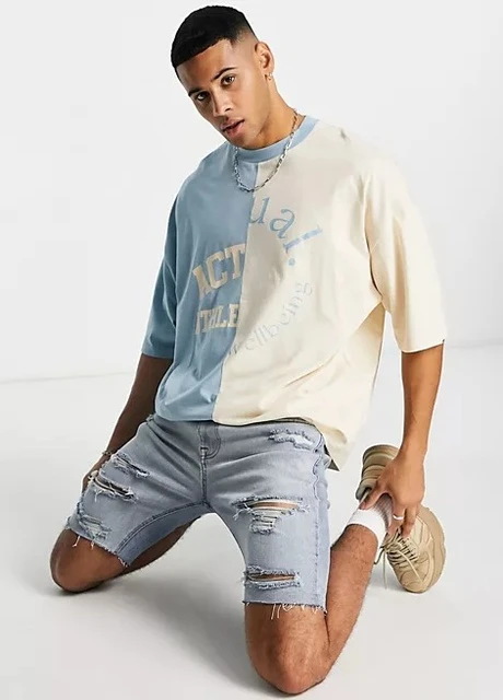 Бежева футболка дефект Asos