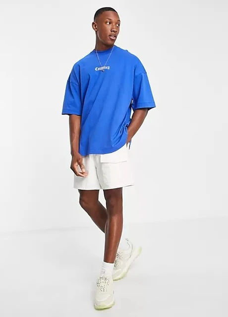 Синяя футболка Topman