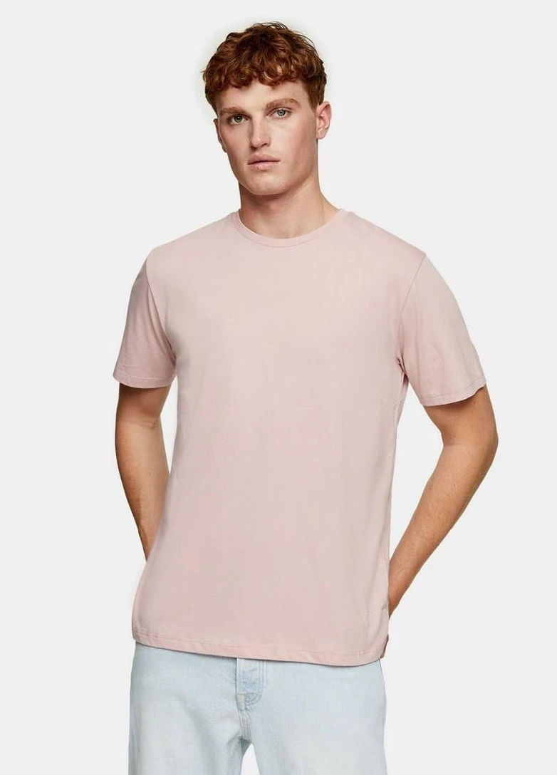 Розовая футболка Topman