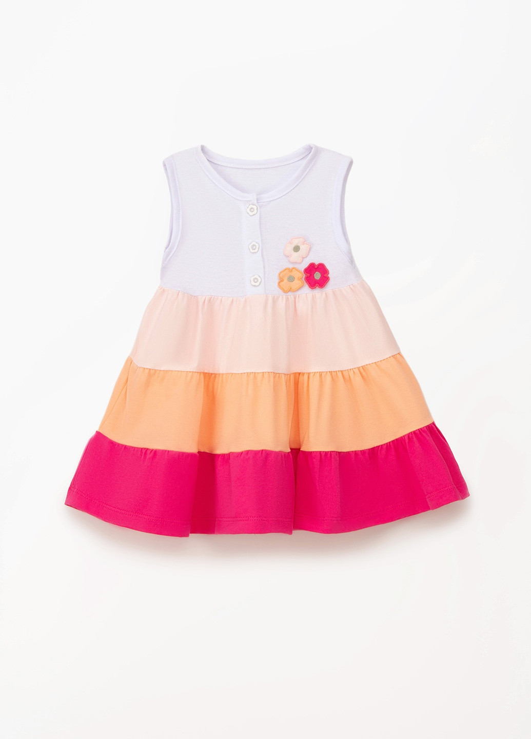 Розовое платье Mini papi (258688089)