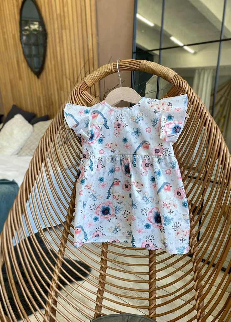 Комбинированное платья для новорожденных Баранчик БО (258691444)