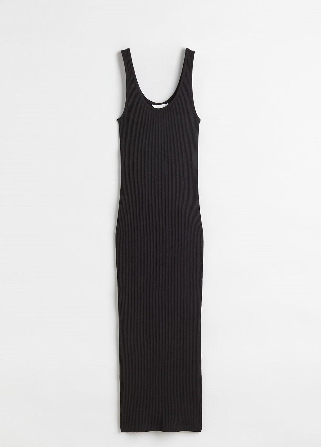 Чорна кежуал сукня H&M однотонна