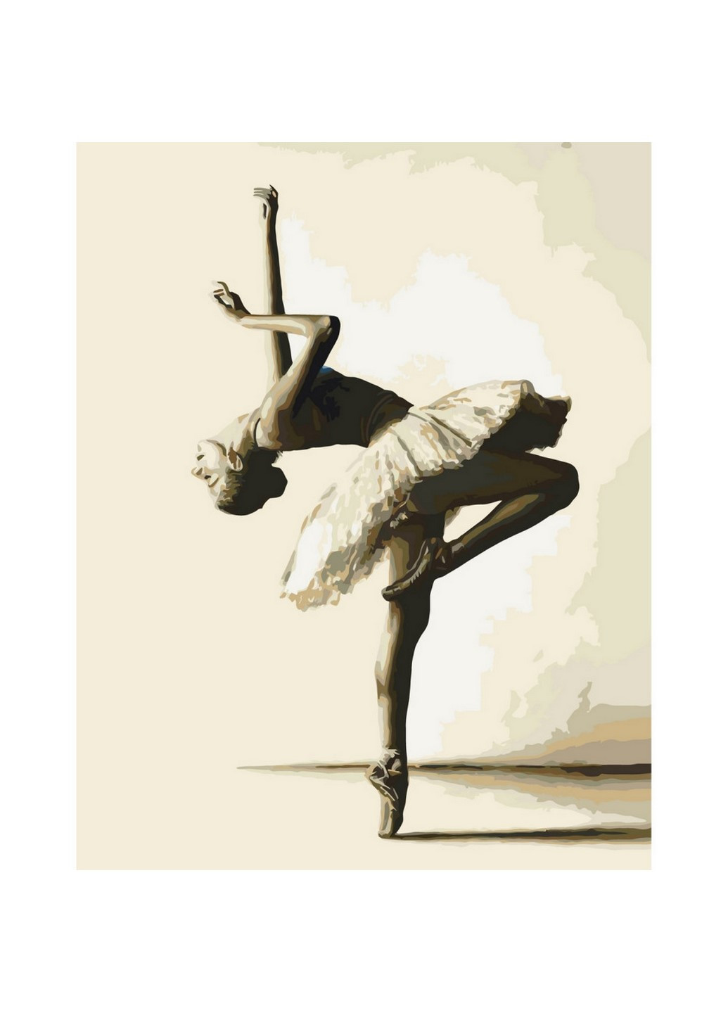 Картина по номерам "Балерина" 10604-AC 40х50 см Art Craft (258701567)