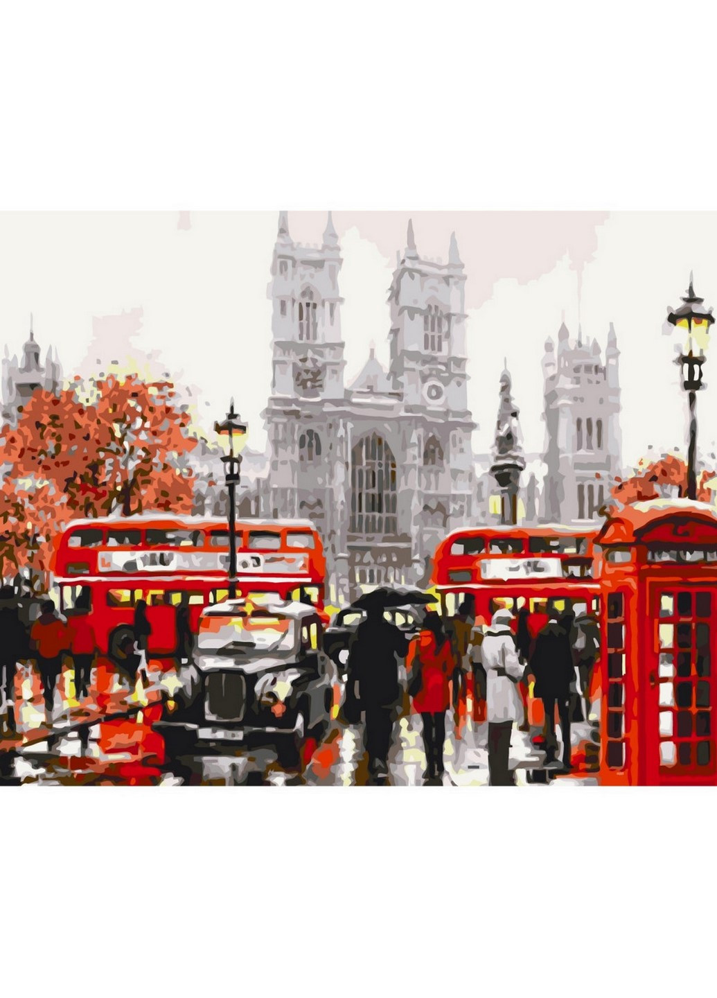 Картина по номерам "Осенний Лондон" 11679-AC 40х50 см Art Craft (258701559)