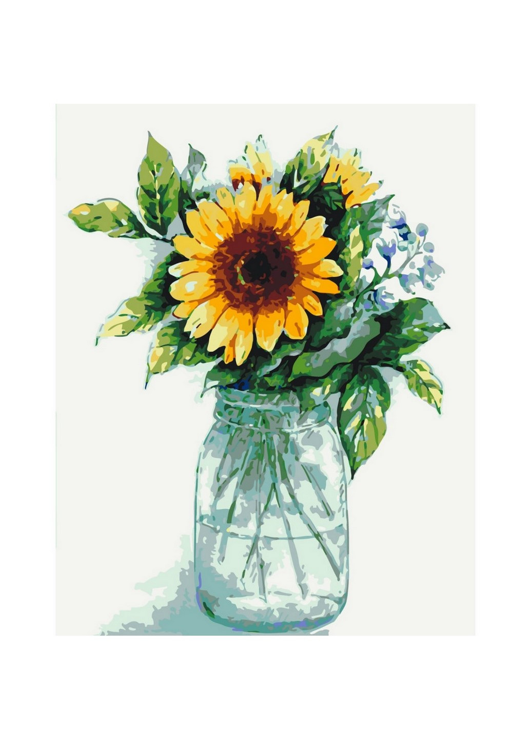 Картина по номерам "Солнечный цветок" 13136-AC 40х50 см Art Craft (258701539)