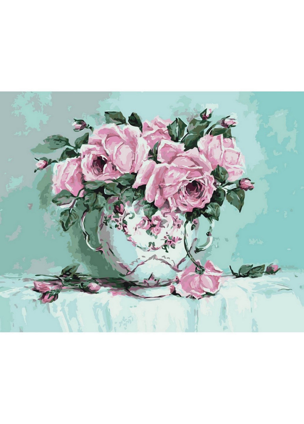 Картина по номерам "Розовая свежесть" 10618-AC 40х50 см Art Craft (258701556)