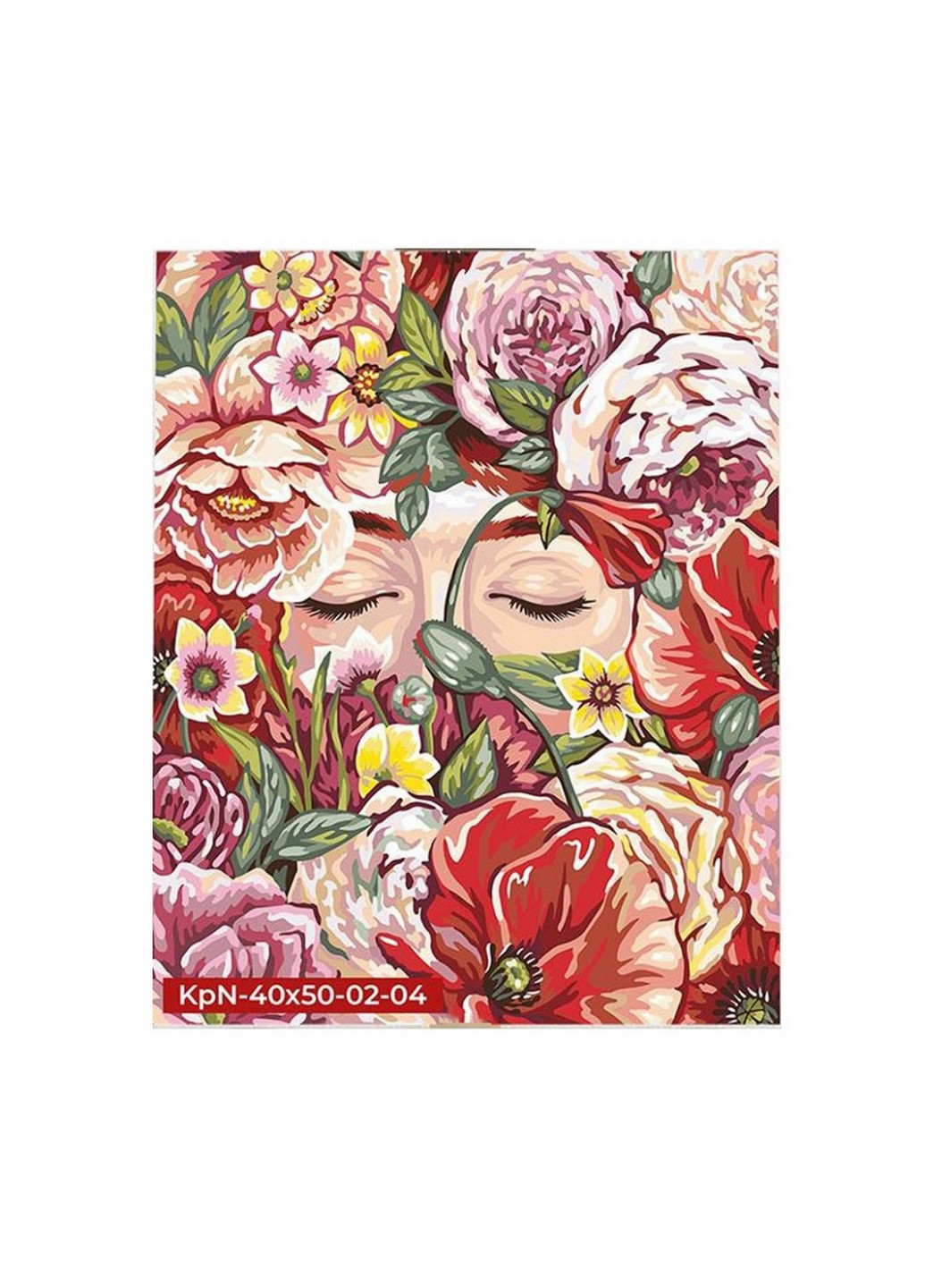 Картина за номерами "Аромат квітів" KpNe-40х50-02-04 40x50 см Danko Toys (258701591)