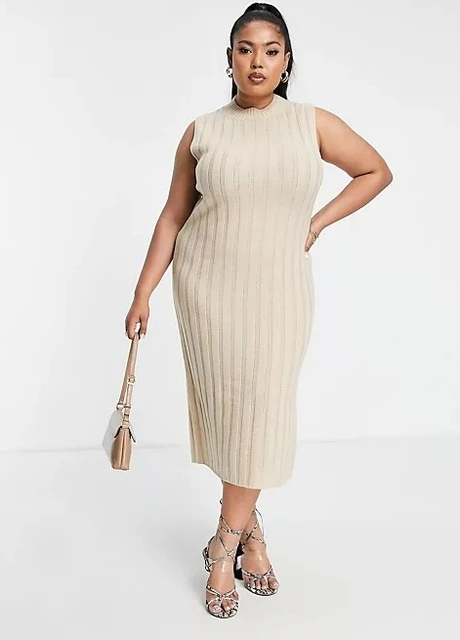 Бежева сукня Asos