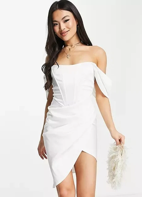 Білий сукня Asos