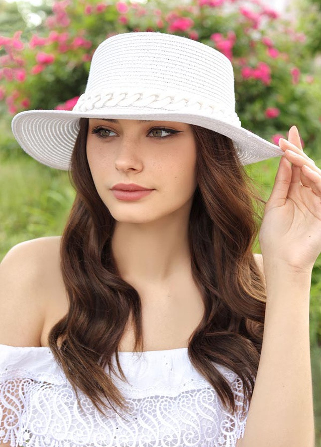 Жіночий капелюх з туелією-ланцюгом Braxton (258706568)