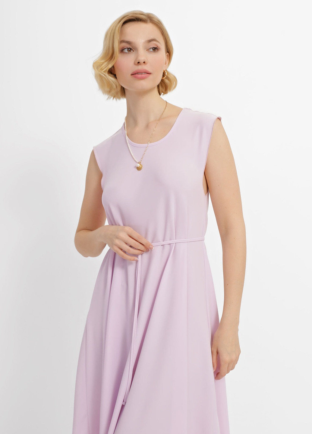 Фіолетова кежуал сукня tonia Garne однотонна