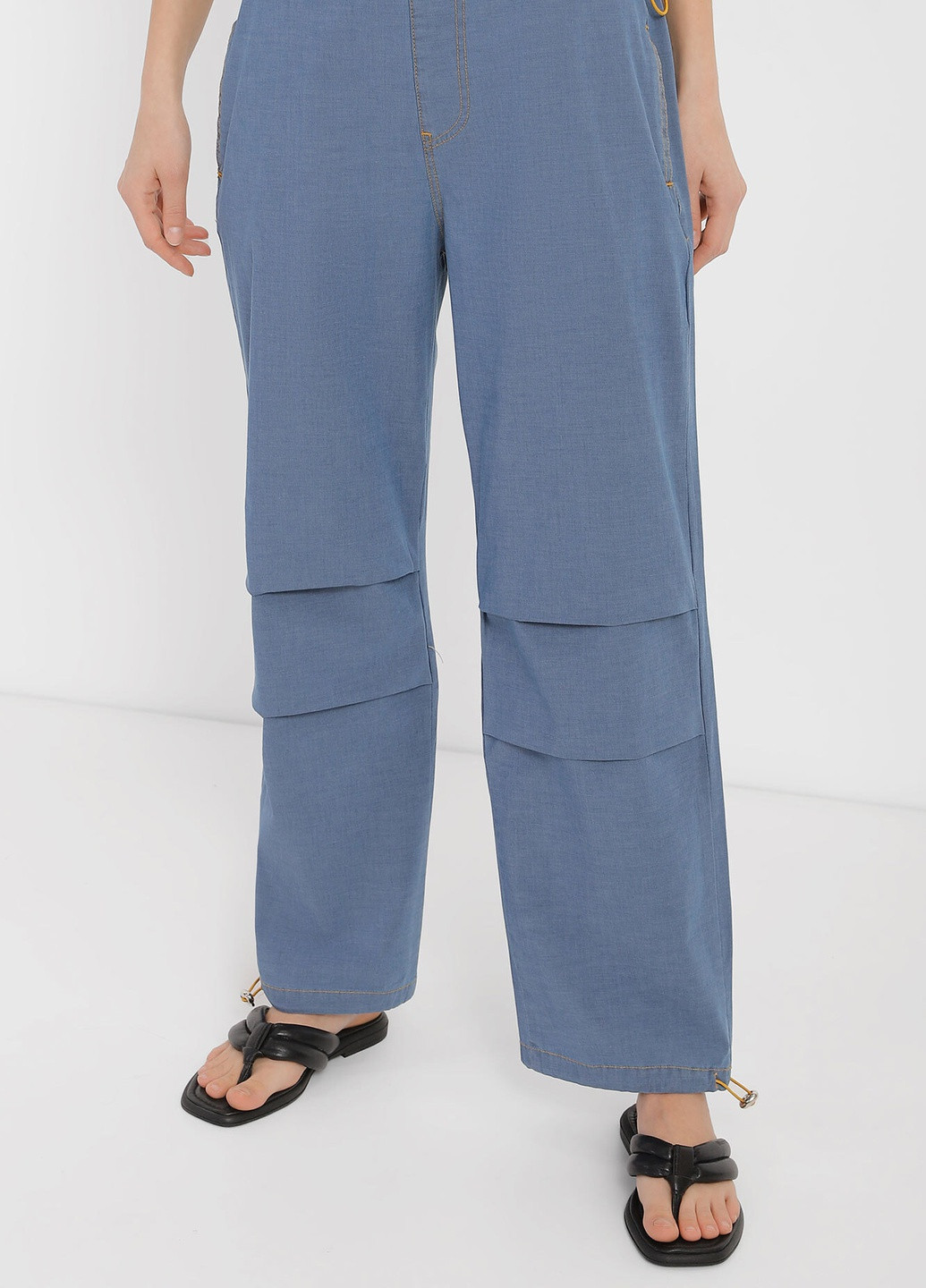 Широкие брюки Denim (258722339)