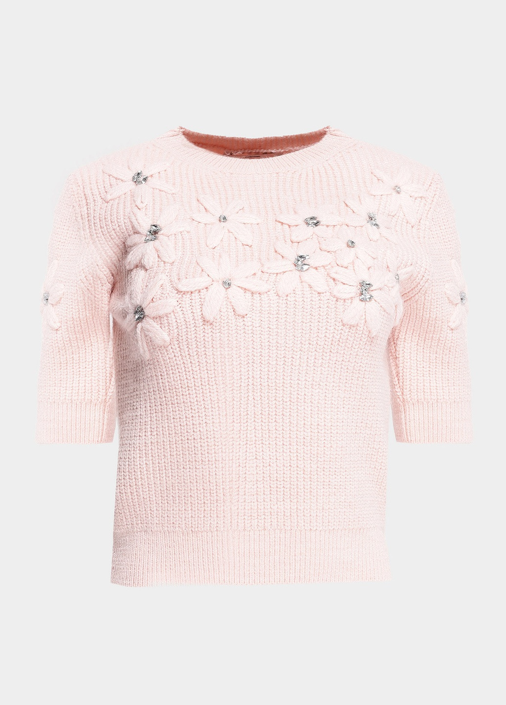 Рожевий демісезонний светр жіночий Garne