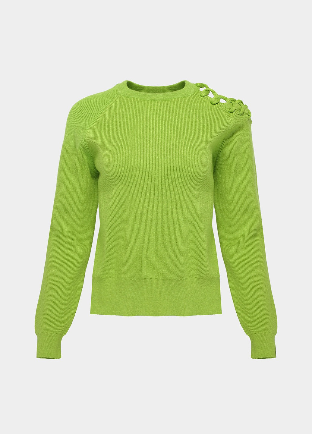 Зелений демісезонний светр жіночий Garne
