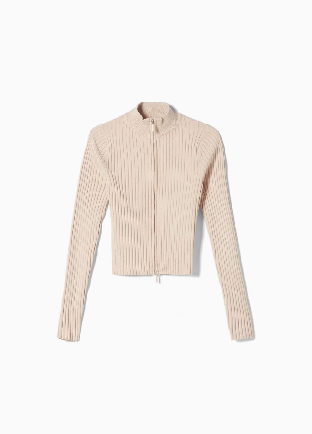 Бежевий демісезонний светр Bershka