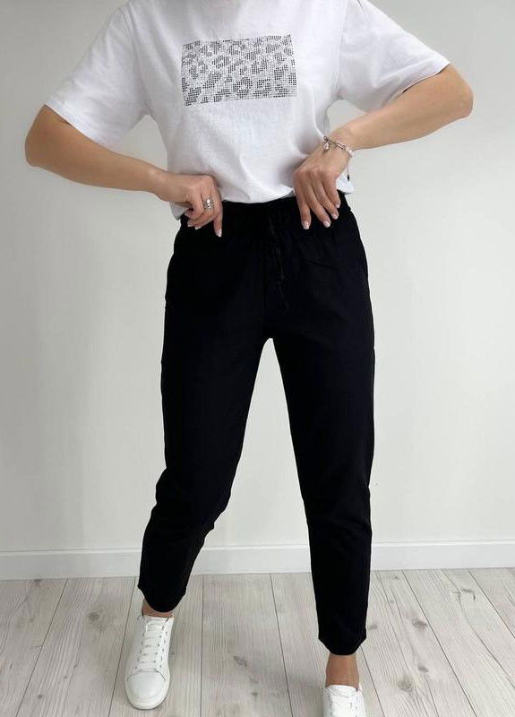 Укороченные штаны с карманами Fashion Girl street (258726869)