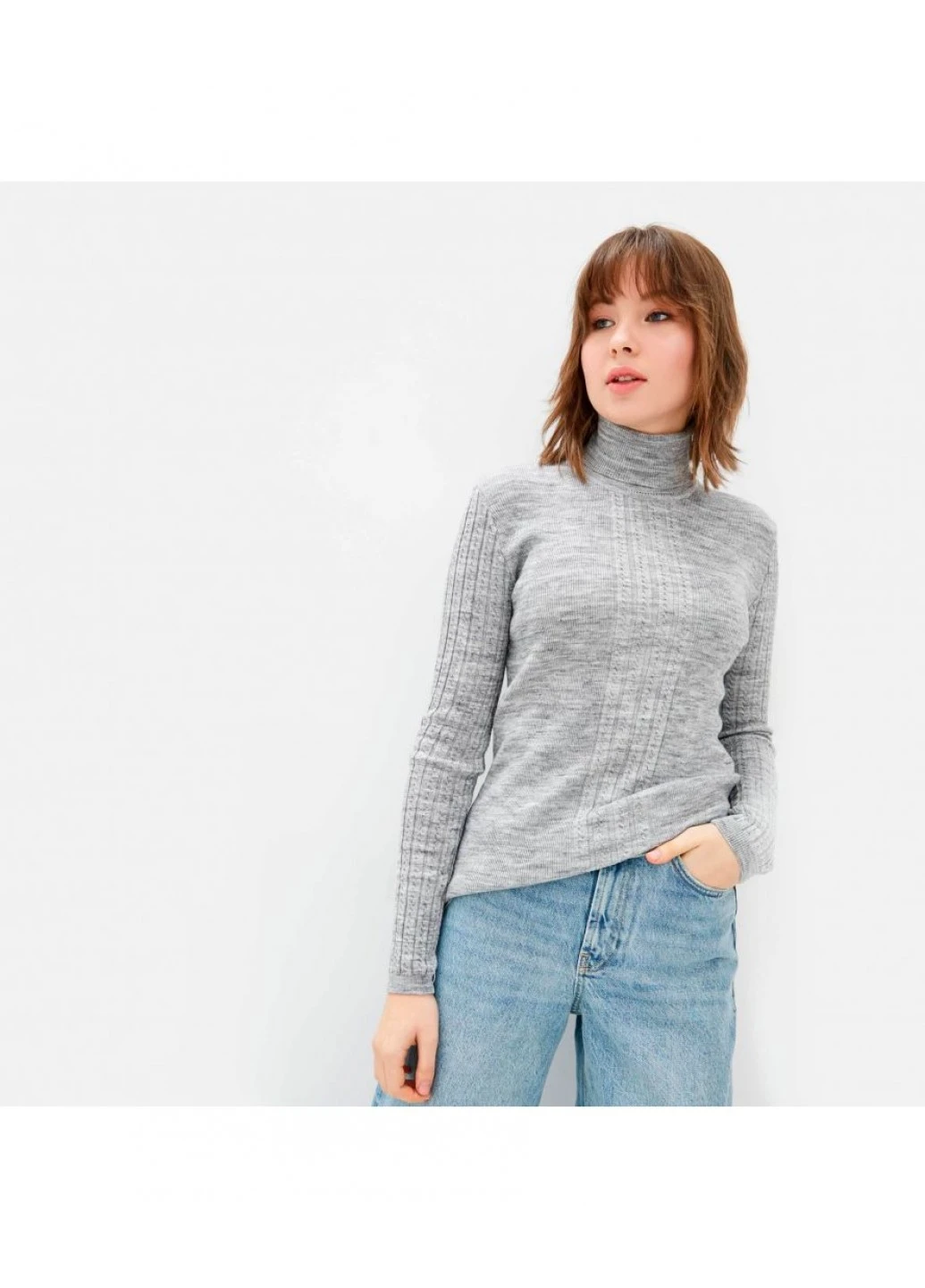 Гольф женский Pretty серый 170 Art Knit 013900 (258756520)