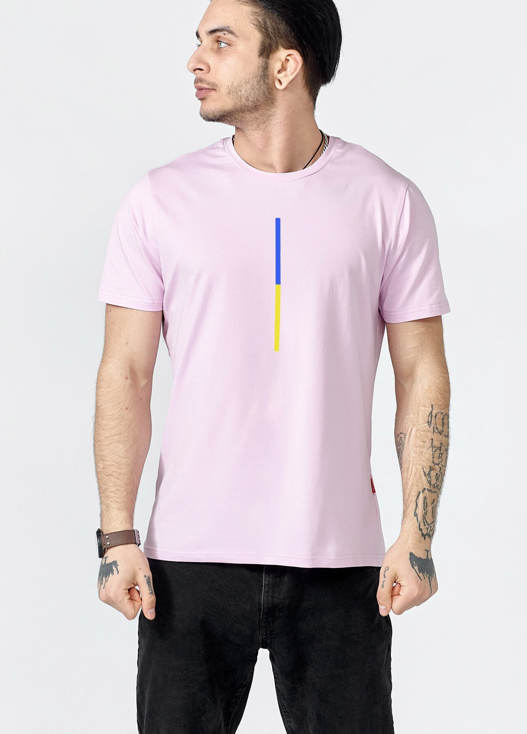Фиолетовая футболка lucas flag_line Gen