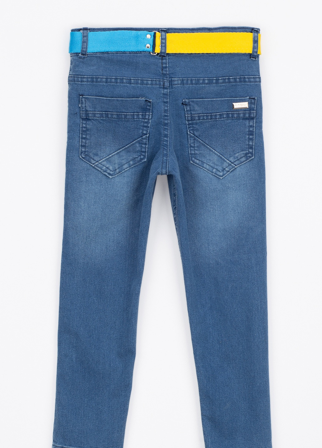 Голубые демисезонные джинсы Pitiki