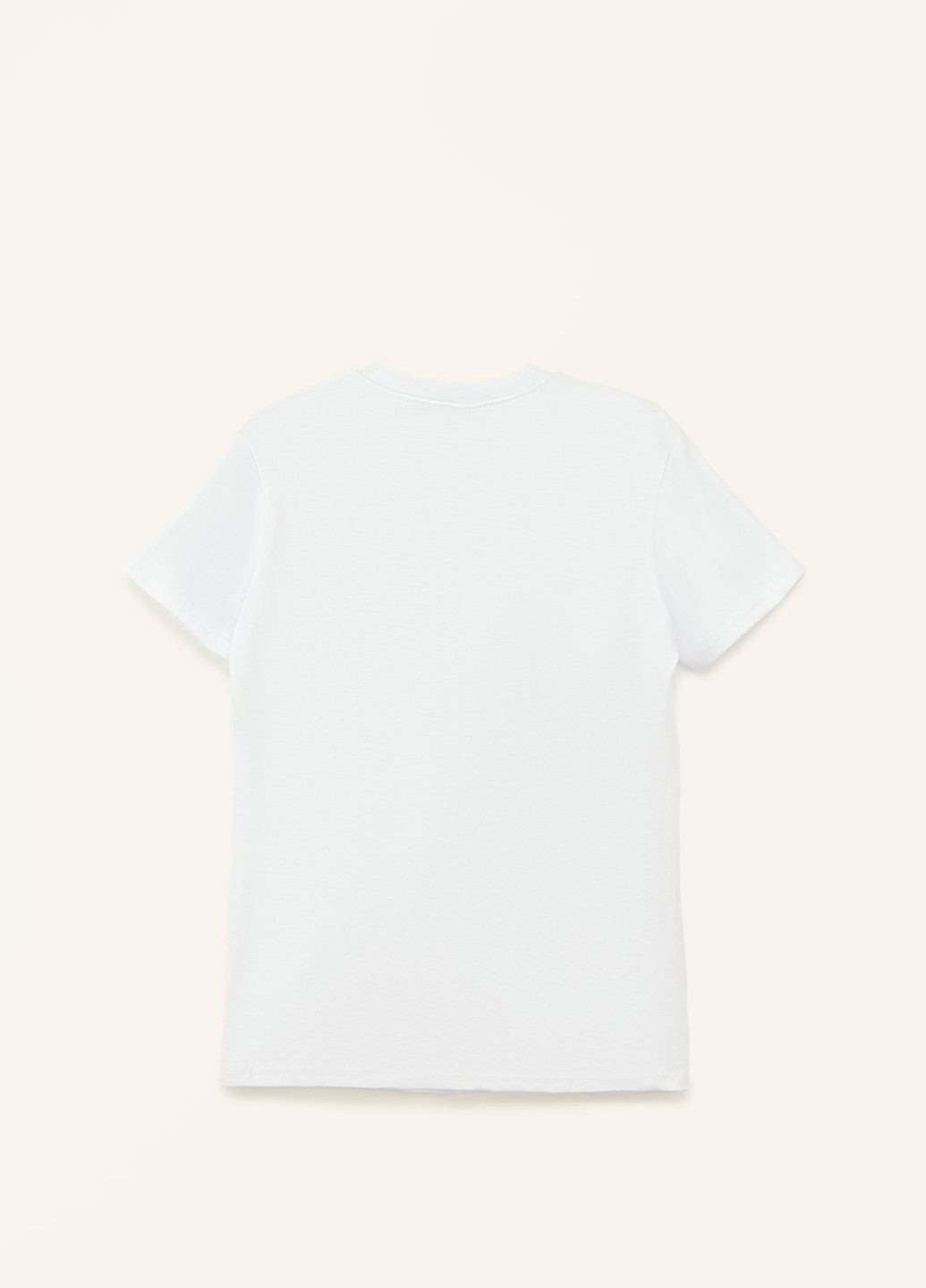 Белая летняя футболка Rafiki