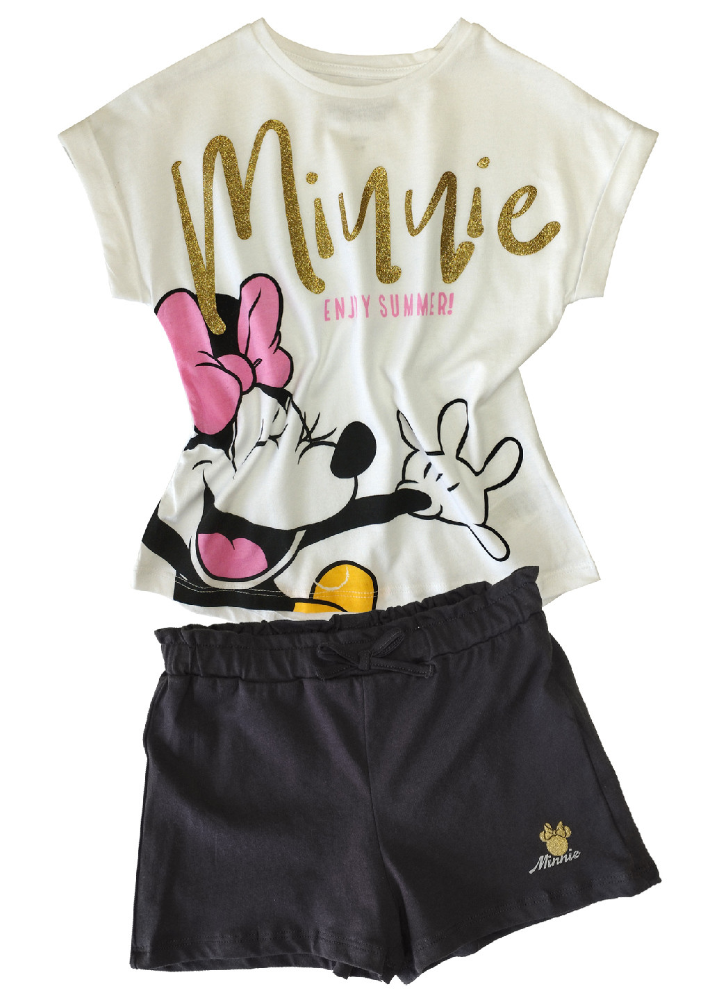 Комбинированный летний костюм (футболка, шорты) Disney