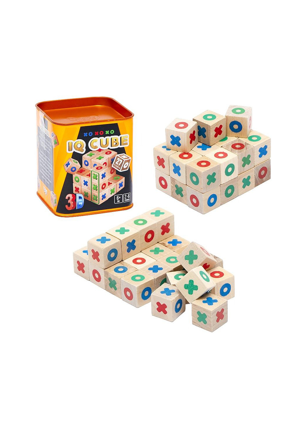 Настільна гра "IQ Cube" G-IQC-01-01U Danko Toys (258776835)