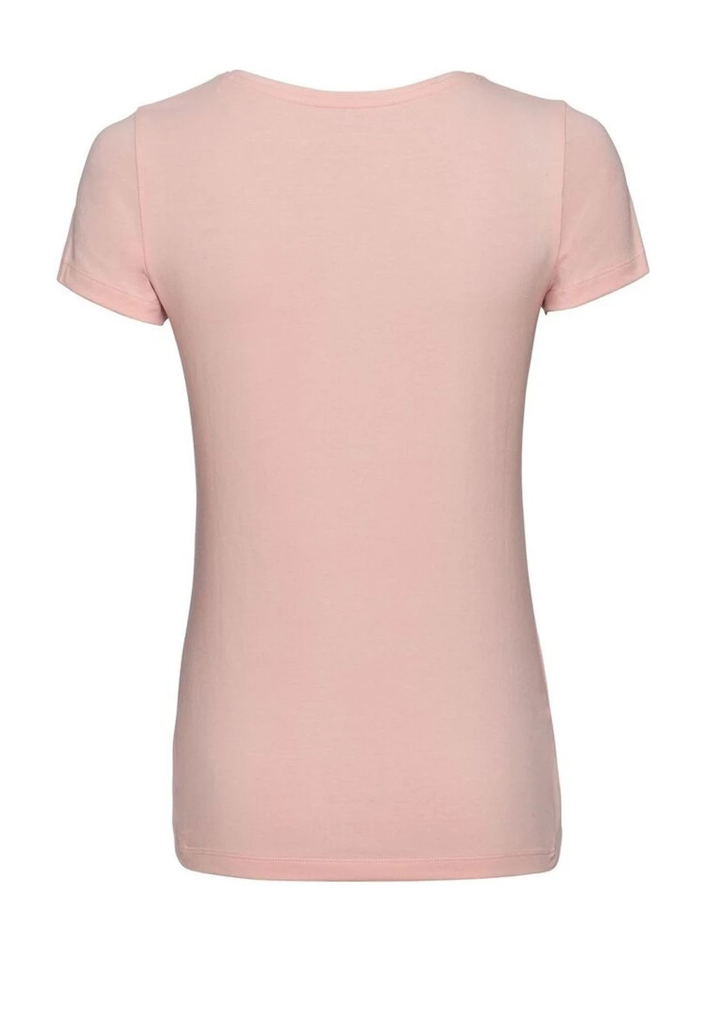 Розовая летняя футболка с коротким рукавом Esmara