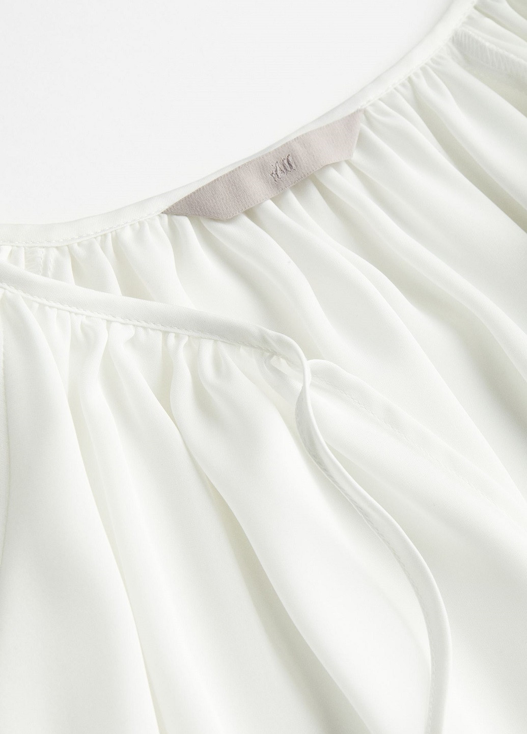 Белая блузка H&M