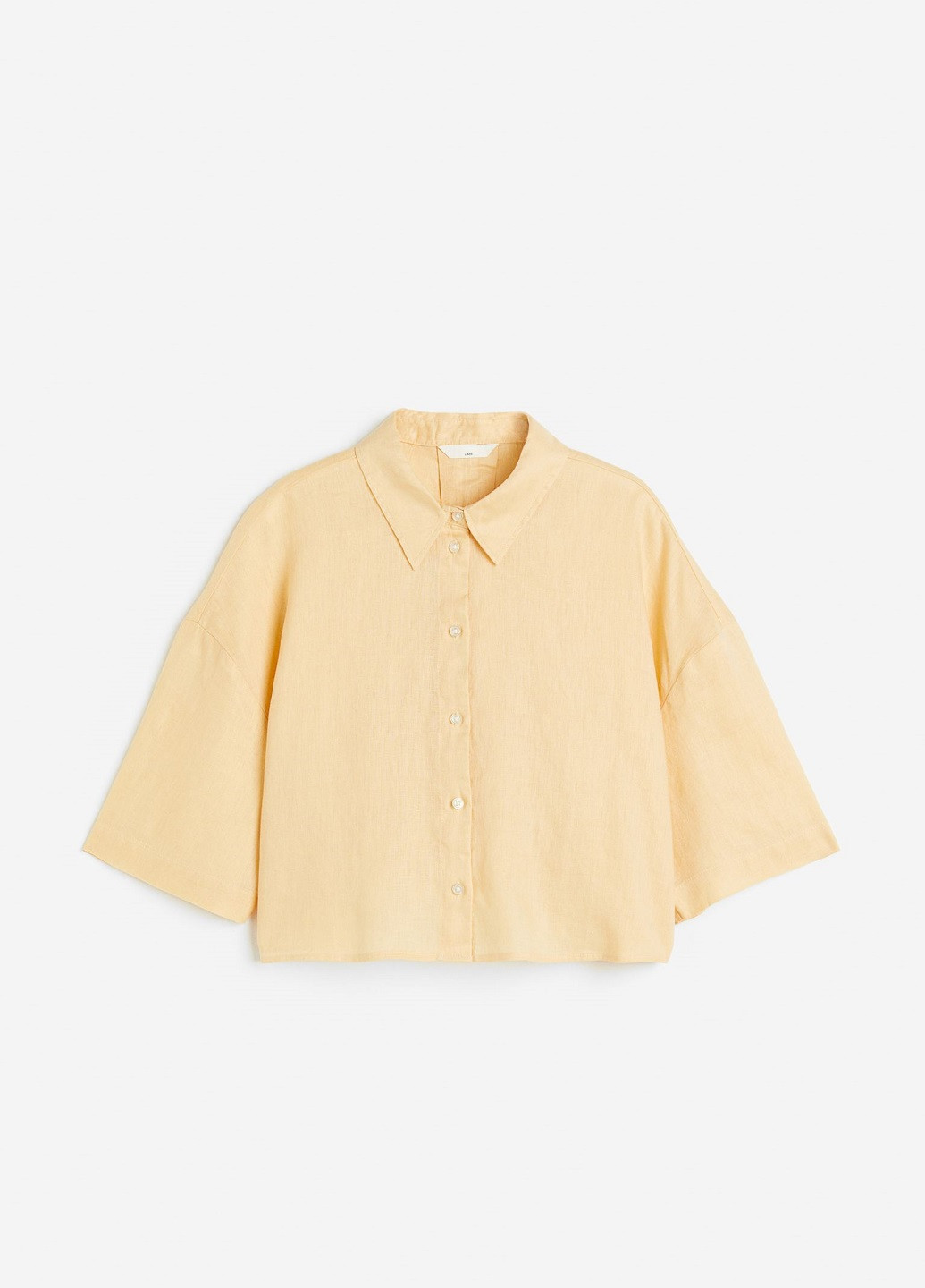 Жовта демісезонна блузка H&M