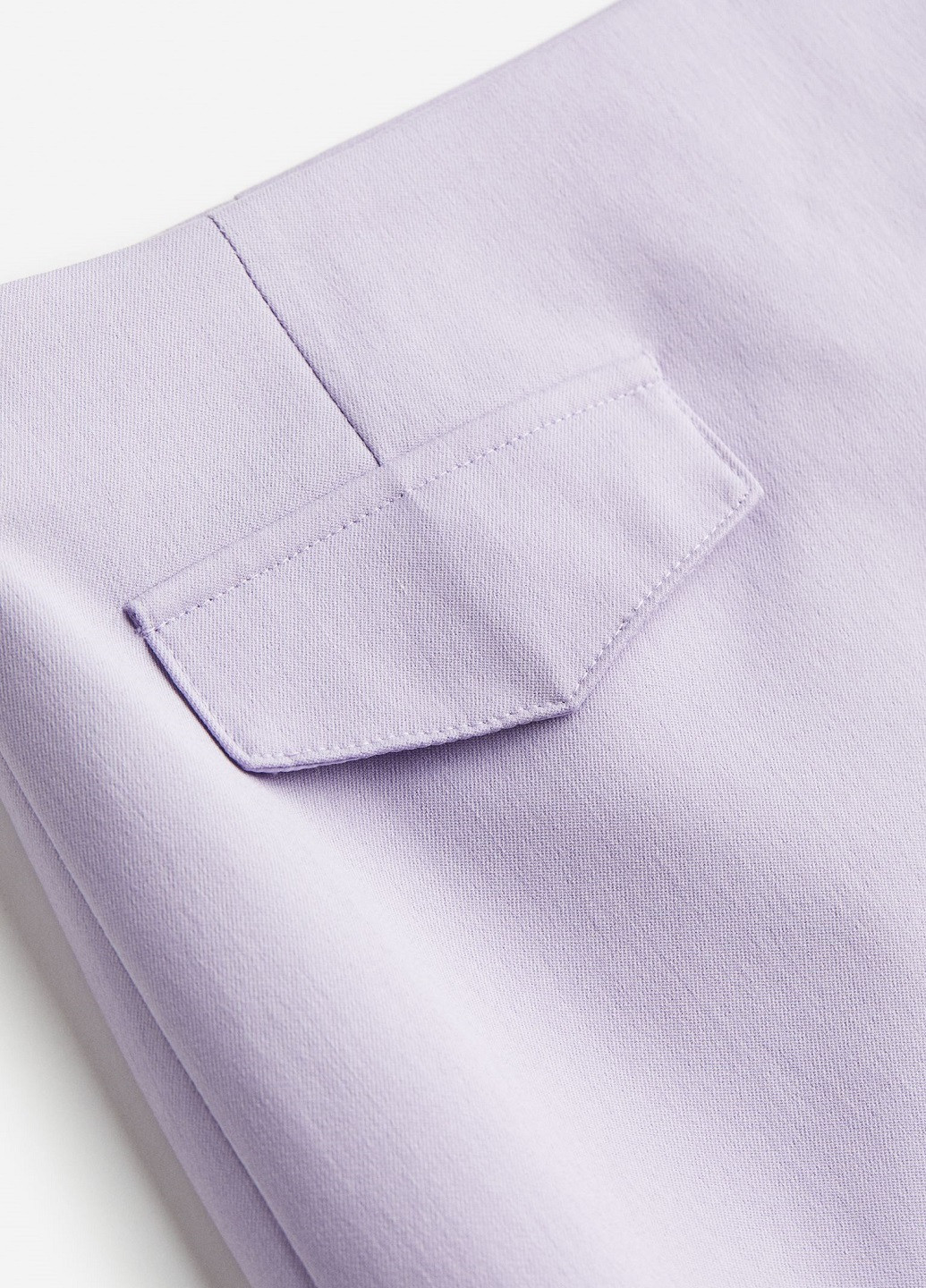 Светло-фиолетовая кэжуал однотонная юбка H&M