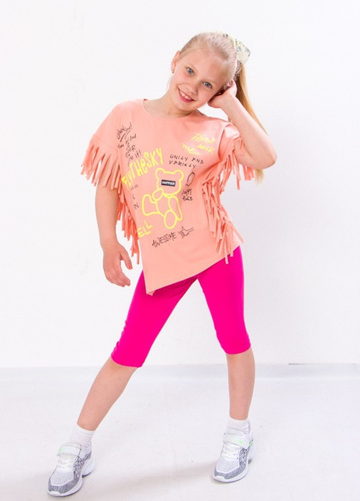 Розовый демисезонный комплект для дівчинки рожевий носи своє (6197-036-33-v10) Носи своє