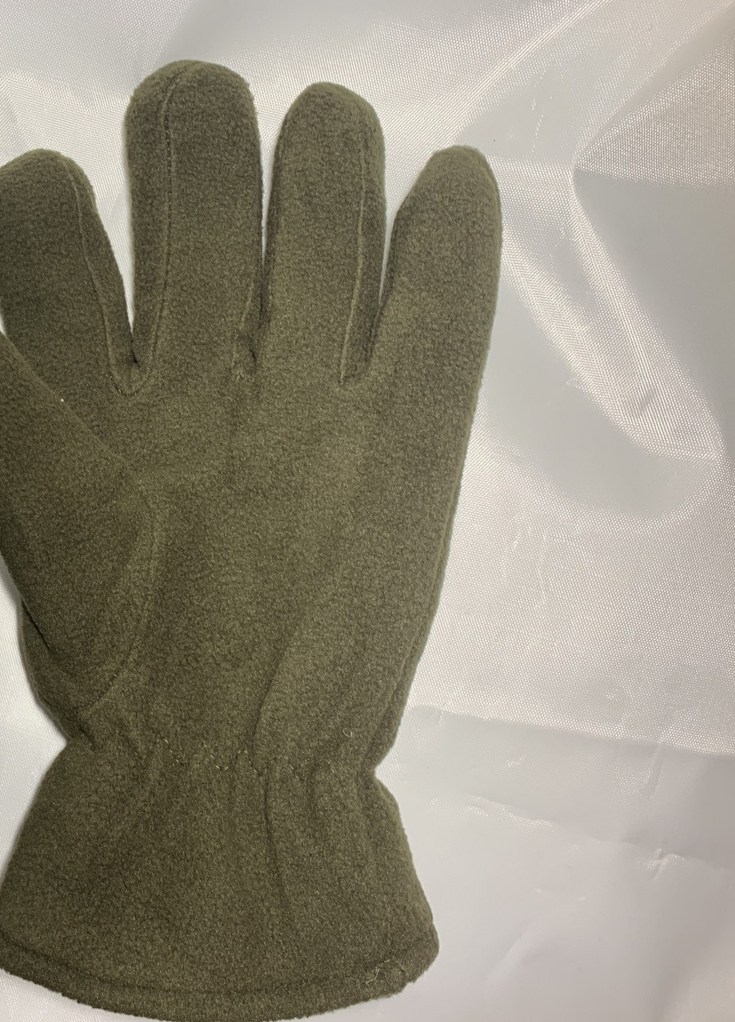 Тактичні зимові рукавички на флісі Хакі меху 13 розм. 4PROFI (258854153)