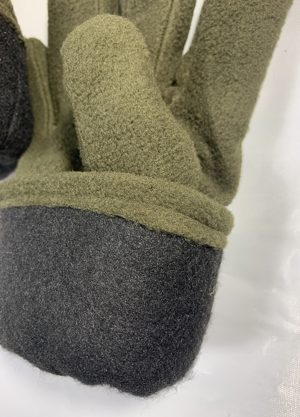 Тактичні зимові рукавички на флісі Хакі меху 14 розм. 4PROFI (258854108)