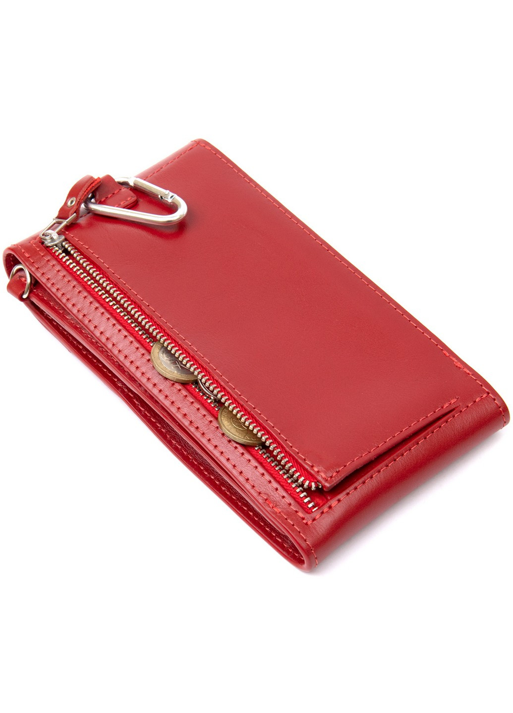 Сумка жіноча гаманець 20х10х2 см Grande Pelle (258817826)