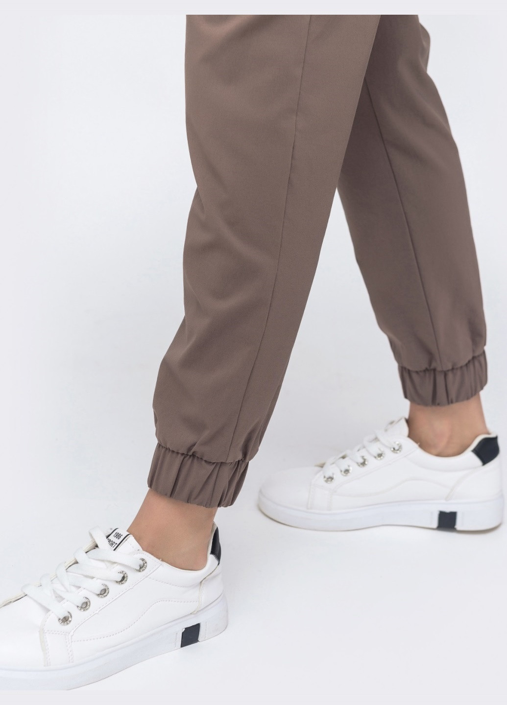 бежевые брюки-джоггеры со стандартной посадкой Dressa (258794107)