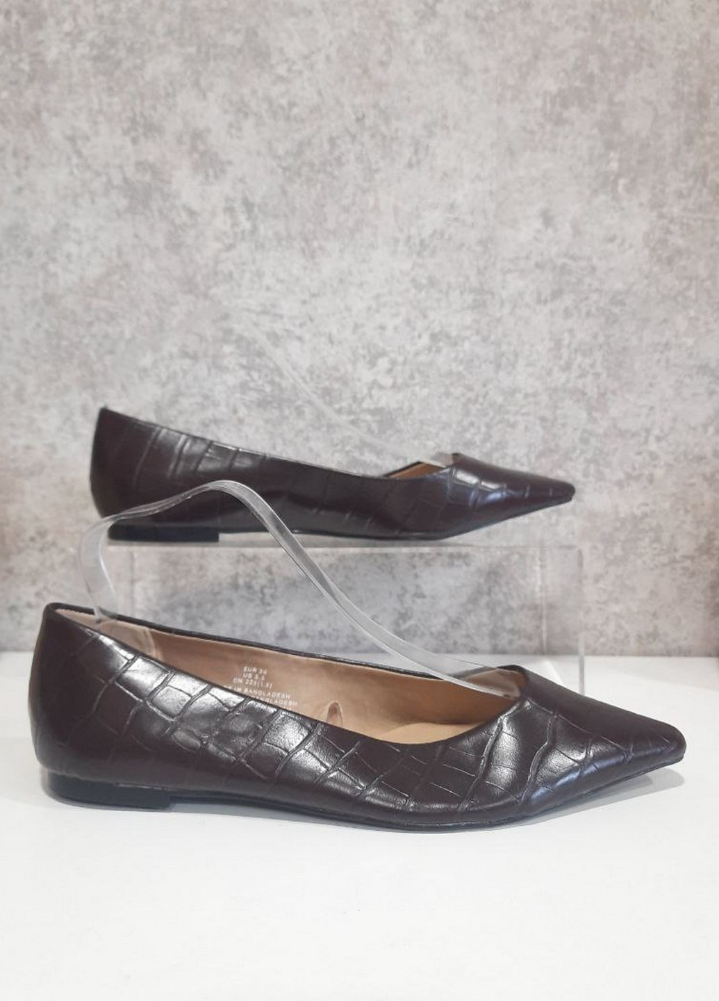 H&M Туфлі коричневий з, швеція — (258809720)