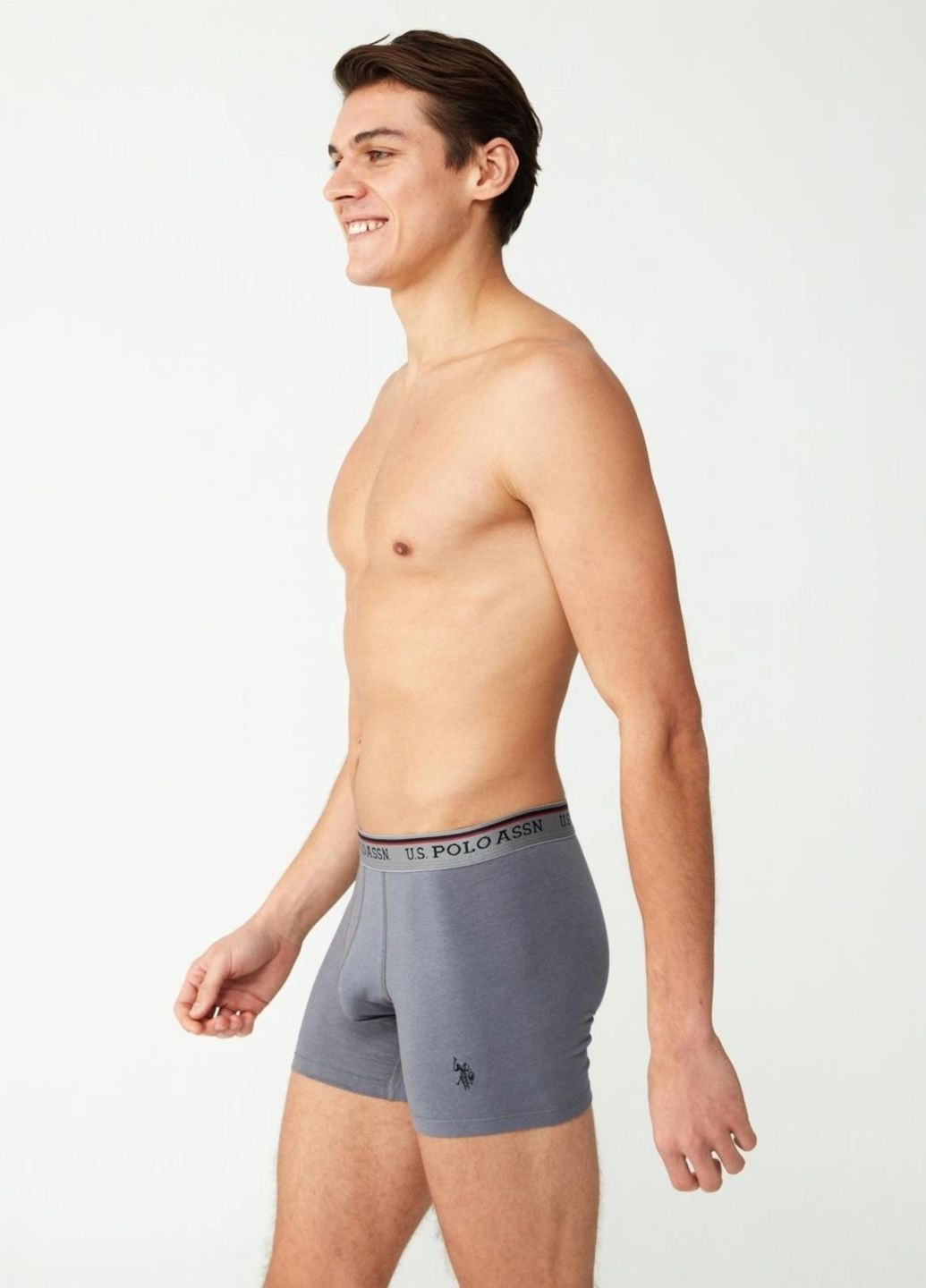 Труси-боксери чол./ US.POLO.ASSN./ / Anthracite/ S US.POLO.ASSN. 80481 (258810846)
