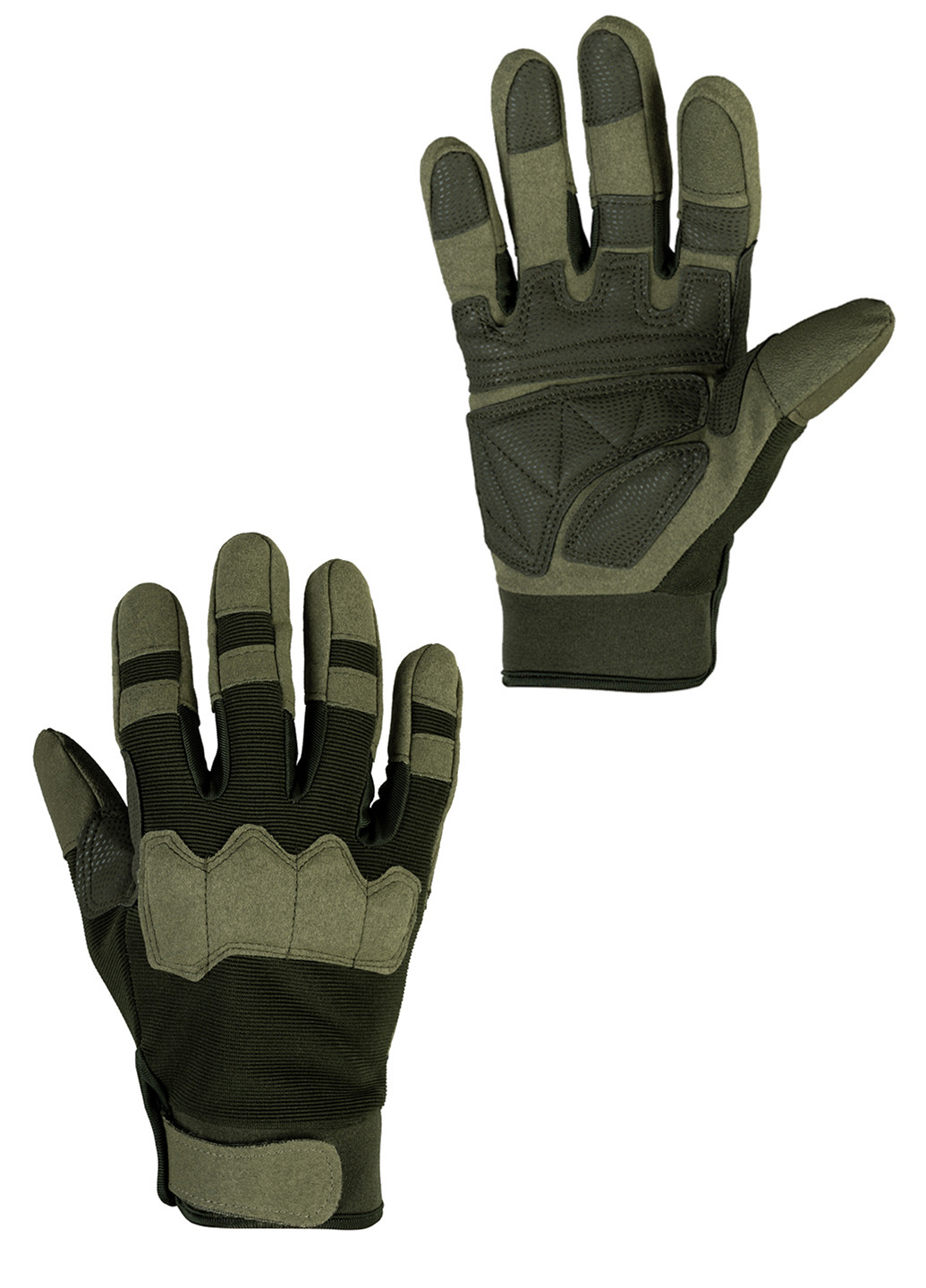 Перчатки тактические PROMETEY полнопалые сенсорные Олива UAD (258814095)